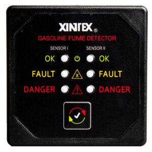 XINTEX G-2B-R GASOLINE FUME DETECTOR, 2-CHANNEL