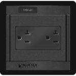 BLUE SEA 1479 360 PANEL 120V DUAL OUTLET