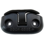 DOCK EDGE FLIP UP DOCK CLEAT 6" BLACK