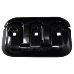 DOCK EDGE FLIP UP DOCK CLEAT 8" BLACK