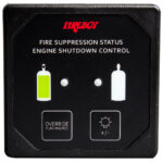 XINTEX DU-SBH-20-R SQUARE HELM DISPLAY F/ENGINE SHUTDOWN