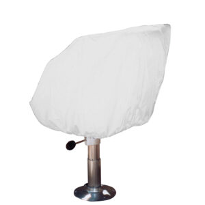 TAYLOR MADE HELM/BUCKET/FIXED BACK VINYL SEAT COVER - WHITE
