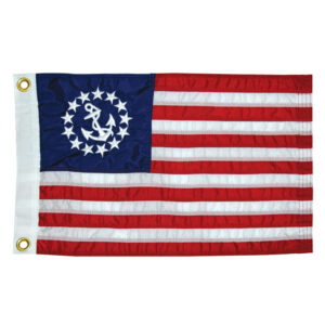TAYLOR MADE 12X18 DELUXE SEWN US YACHT ENSIGN FLAG