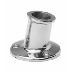 TAYLOR MADE 1" SS TOP MOUNT  FLAG POLE SOCKET