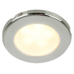 HELLA EUROLED 75 3" ROUND 12V  WARM WHITE SCREW MOUNT