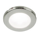 HELLA EUROLED 75 3" ROUND 12V WHITE SCREW MOUNT POLISHED