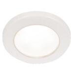 HELLA EUROLED 75 3" ROUND 24V WHITE SCREW MOUNT WHITE