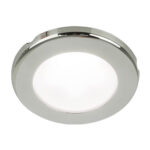 HELLA EUROLED 75 3" ROUND 24V WHITE SCREW MOUNT POLISHED