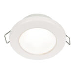 HELLA EUROLED 75 3" ROUND 12V WHITE SPRING MOUNT WHITE