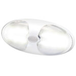 HELLA DURELED 12 WHITE LED  INTERIOR EXTERIOR LAMP BLACK