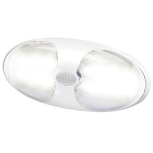 HELLA DURELED 12 WHITE LED  INTERIOR EXTERIOR LAMP BLACK