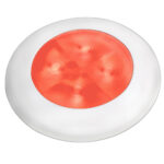 HELLA SLIM LINE COURTESY HI INTENSITY RED WHITE BEZEL 12V