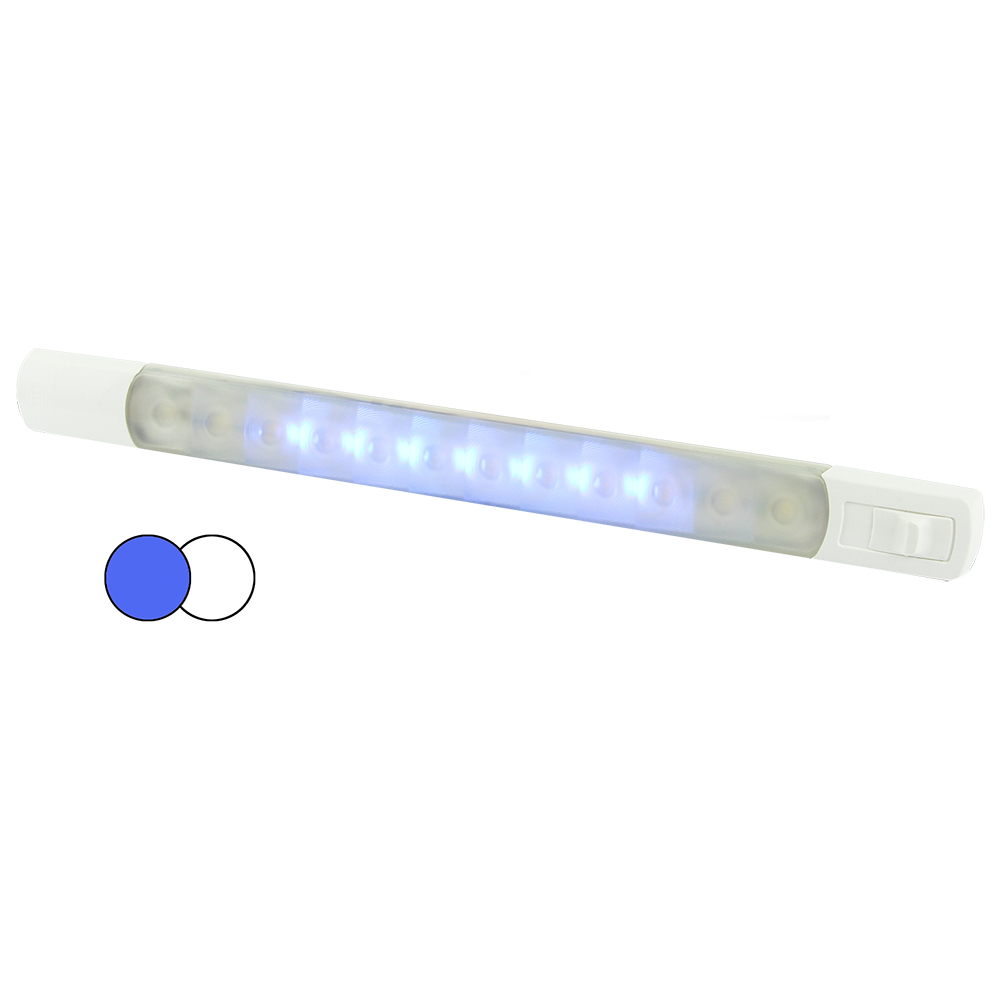 HELLA LED STRIP LIGHT WHITE BLUE LED 12V