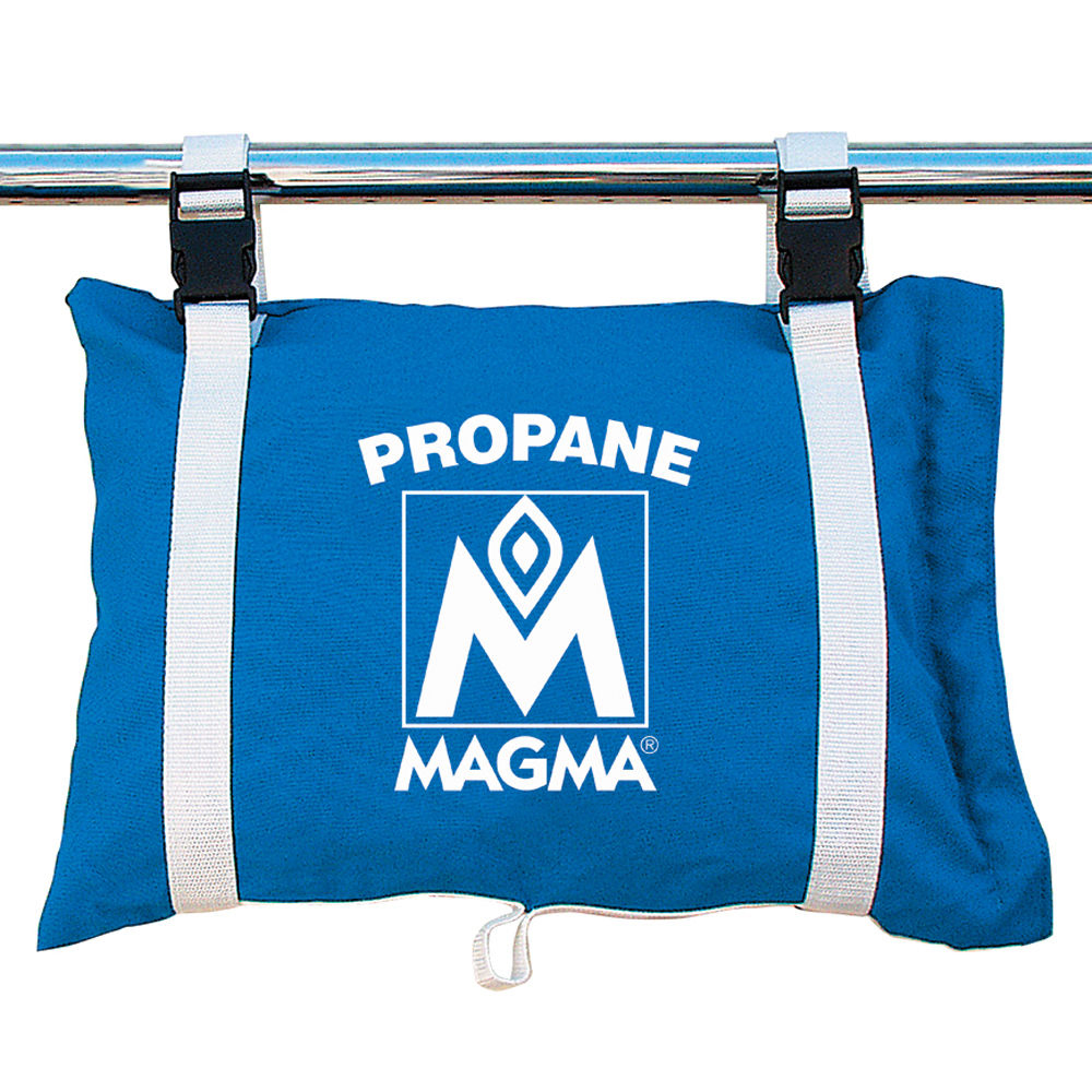 MAGMA PROPANE CANISTER STORAGE LOCKER BAG PACIFIC BLUE