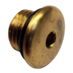 UFLEX BRASS PLUG W/ O-RING FOR COMPENSATING LINE UP HELMS