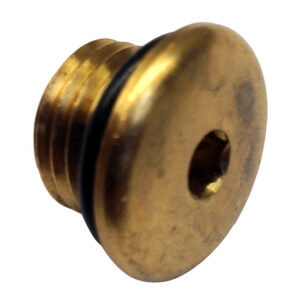 UFLEX BRASS PLUG W/ O-RING FOR COMPENSATING LINE UP HELMS