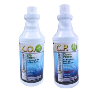 RARITAN POTTY PACK K.O. & C.P. 1 EACH 22OZ BOTTLES