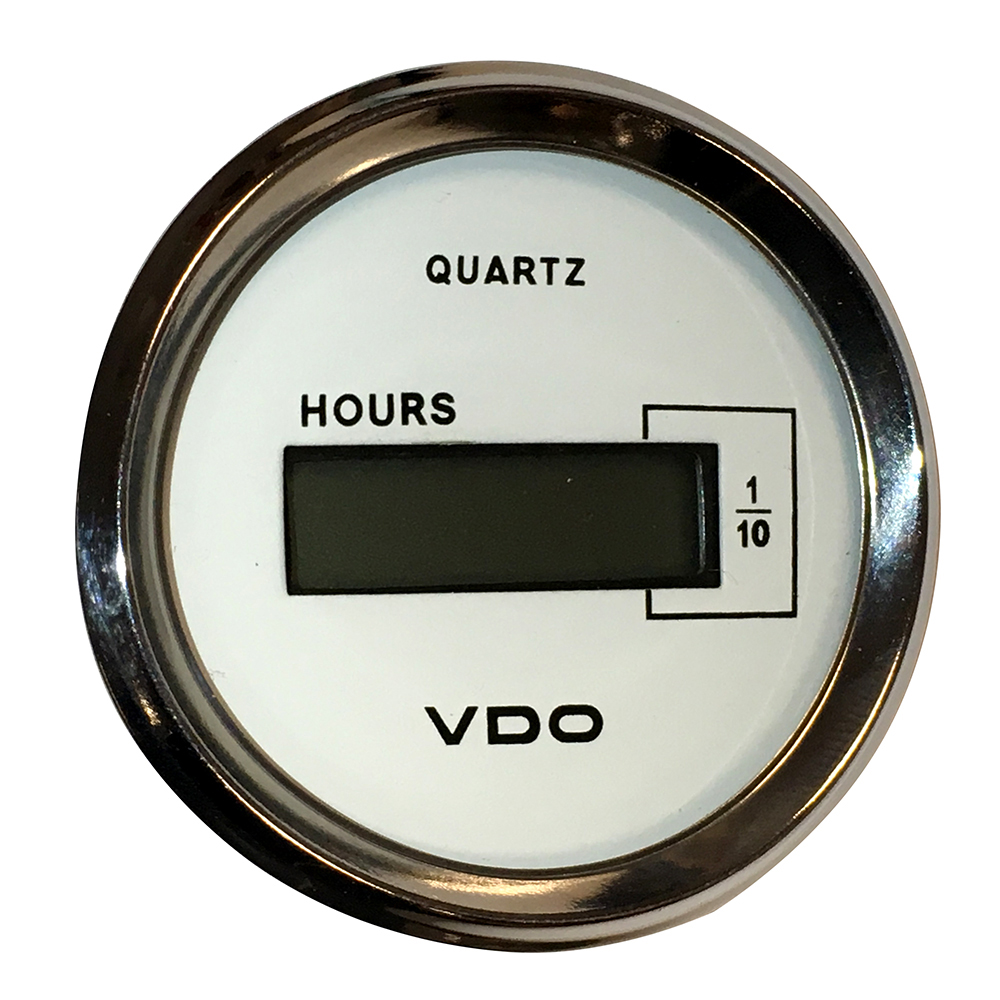 VDO COCKPIT MARINE 52MM (2-1/16") LCD HOURMETER