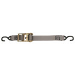 CARGOBUCKLE RATCHET STRAP W/ S-HOOKS 2" X 15' 2500LBS