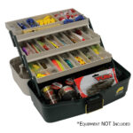 PLANO THREE TRAY FIXED COMPARTMENT TACKLE BOX