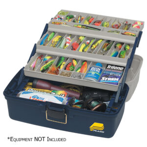 PLANO THREE-TRAY FIXED COMPARTMENT TACKLE BOX XL