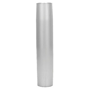 TACO ALUMINUM RIBBED TABLE PEDESTAL 2 3/8" OD 26" L