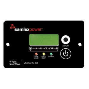 SAMLEX RC-300 REMOTE ON OFF  CONTROL USE WITH PST 3000 WATT