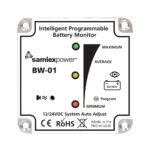 SAMLEX BW-01 BATTERY MONITOR  12 OR 24V PROGRAMMABLE