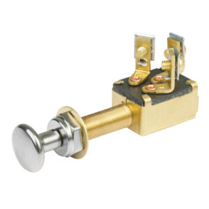 BEP PUSH-PULL SWITCH 10A DPST OFF-ON TWO CIRCUIT
