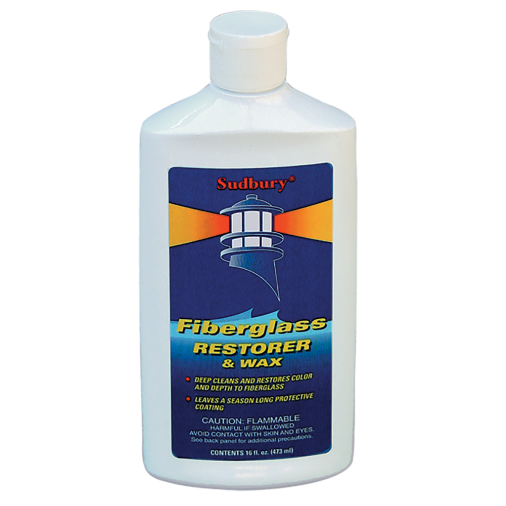 SUDBURY ONE STEP FIBERGLASS RESTORER AND WAX 16 FL. OZ