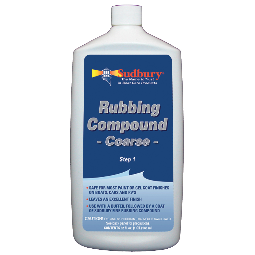 SUDBURY RUBBING COMPOUND COARSE STEP 1 32 FL. OZ.