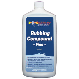 SUDBURY RUBBING COMPOUND FINE STEP 2 32 FL. OZ.