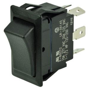BEP ROCKER SWITCH 25A DPDT ON/OFF/ON 12V/24V
