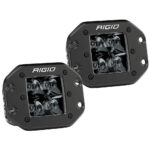 RIGID INDUSTRIES D-SERIES PRO MIDNIGHT EDITION FLUSH MOUNT