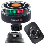 NAVISAFE NAVILIGHT TRICOLOR KIT WITH RIB MOUNT BLACK
