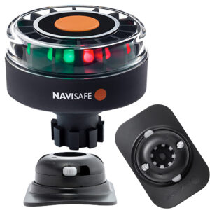 NAVISAFE NAVILIGHT TRICOLOR KIT WITH RIB MOUNT BLACK