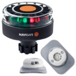 NAVISAFE NAVILIGHT TRICOLOR KIT WITH RIB MOUNT WHITE
