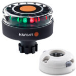 NAVISAFE NAVILIGHT TRICOLOR KIT WITH HORIZONTAL MOUNT