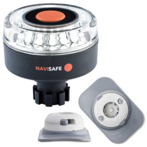 NAVISAFE WHITE NAVILIGHT WITH WHITE RIB MOUNT
