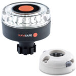 NAVISAFE WHITE NAVILIGHT WITH WHITE HORIZONTAL MOUNT