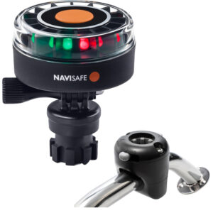 NAVISAFE TRICOLOR 2NM 360 DEGREE NAVILIGHT WITH BLACK