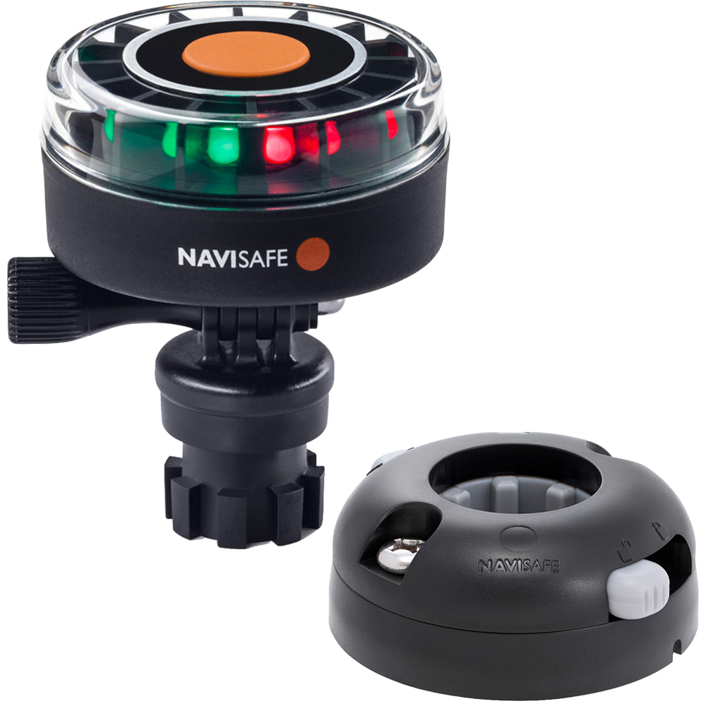 NAVISAFE TRICOLOR 2NM 360 DEGREE NAVILIGHT WITH BLACK