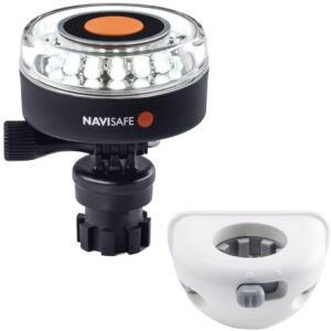 NAVISAFE WHITE 2NM 360 DEGREE NAVILIGHT WITH WHITE VERTICAL