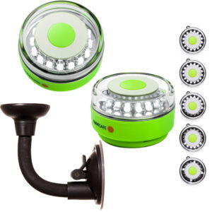 NAVISAFE PORTABLE NAVILIGHT  360 DEGREE 2NM GLOW GREEN WITH