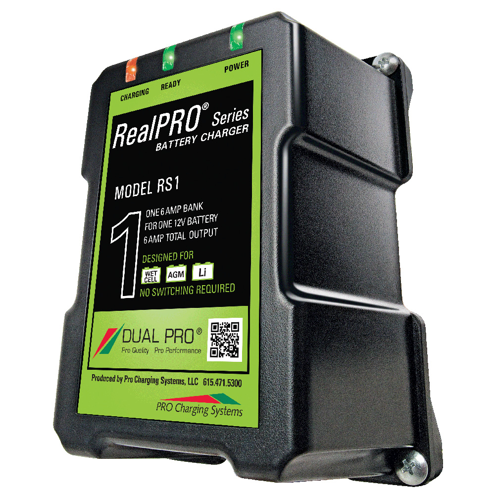 DUAL PRO REALPRO SERIES 6A 1 BANK BATTERY CHARGER