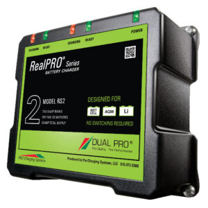 DUAL PRO REALPRO SERIES 12A 2 BANK BATTERY CHARGER