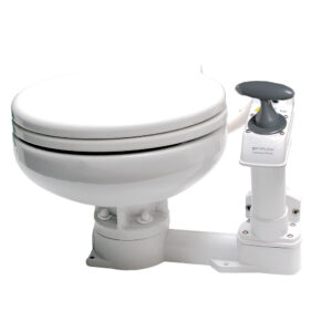 JOHNSON PUMP SUPER COMPACT MANUAL TOILET