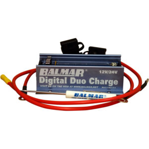 BALMAR DIGITAL DUO CHARGE 12/24 VOLT W/ WIRES