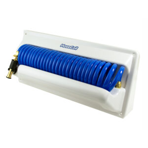 HOSECOIL HORIZONTAL MOUNT ENCLOSURE WITH 5 FOOT FEEDER