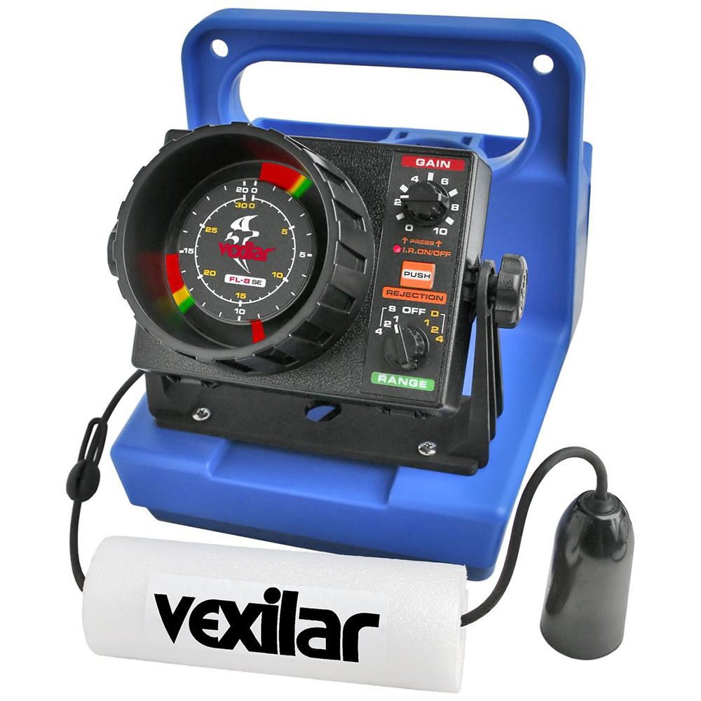 VEXILAR FL-8SE GENZ PACK WITH 19 DEGREE ICE DUCER